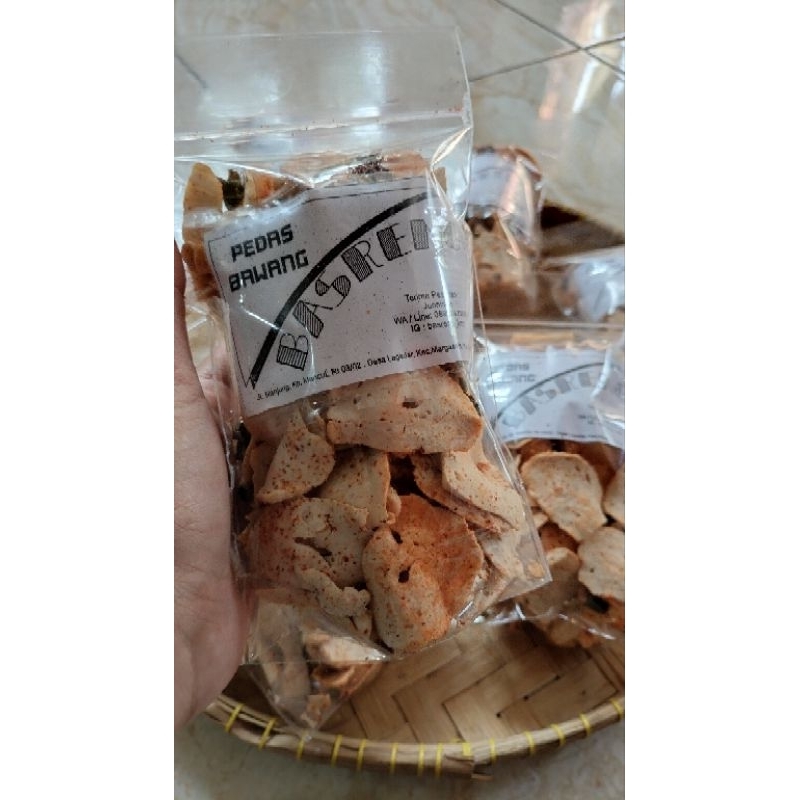 

Basreng Pedas Gurih manis (kemasan Ripet) 125gr