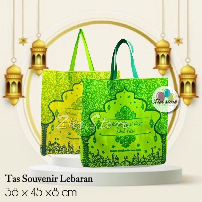 

(ISI 12)Tas souvenir Goodie bag kantong Idul Fitri Lebaran Ramadhan L