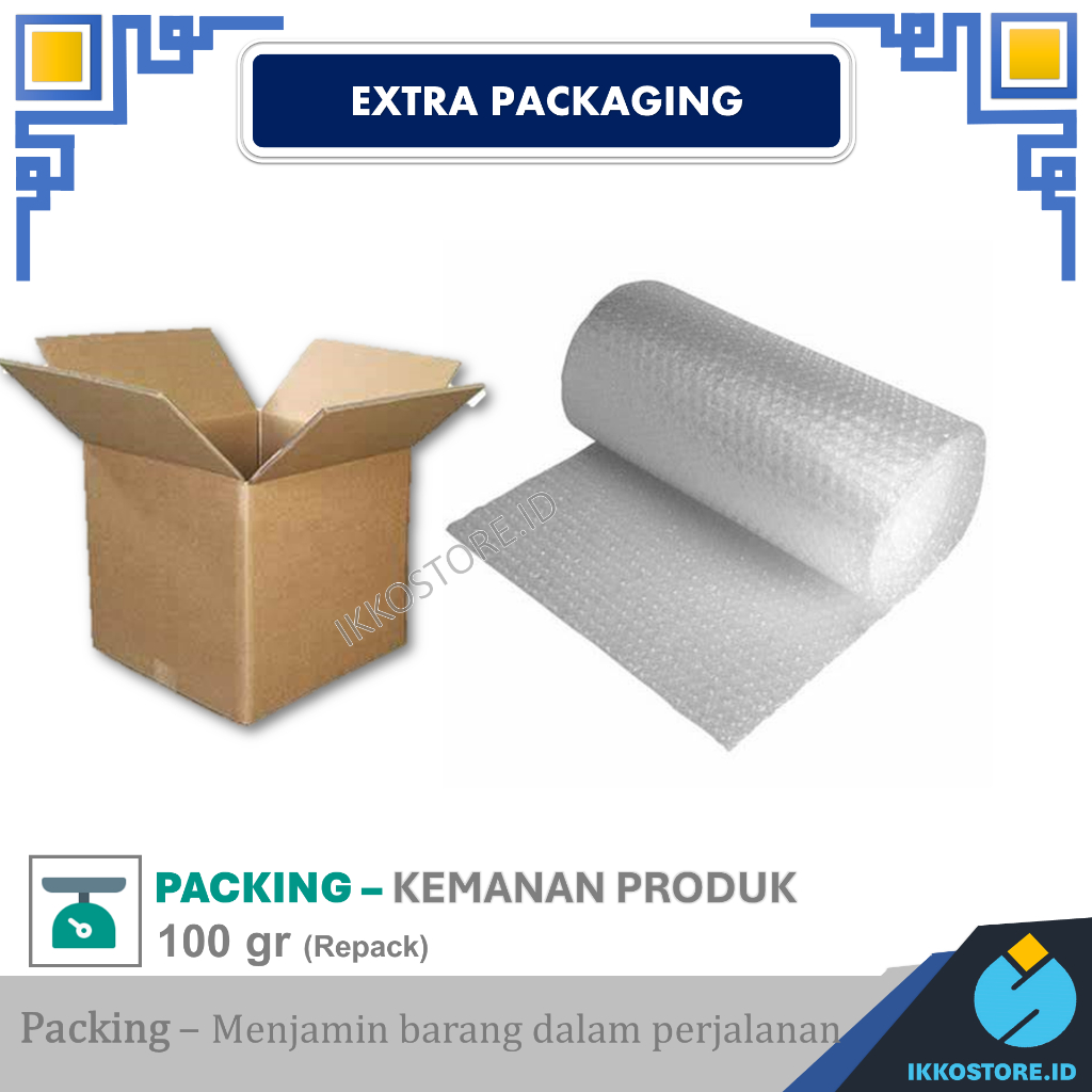 

Bubble Pack / Bubble Warp / Buble Wrap Packing Tambahan