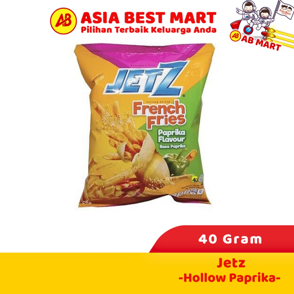 

Jetz Hollow Paprika 40 Gr/Camilan Kerupuk/Keripik Kentang
