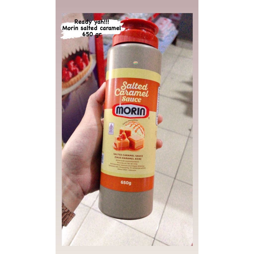 

MORIN SALTED CARAMEL 650 GR