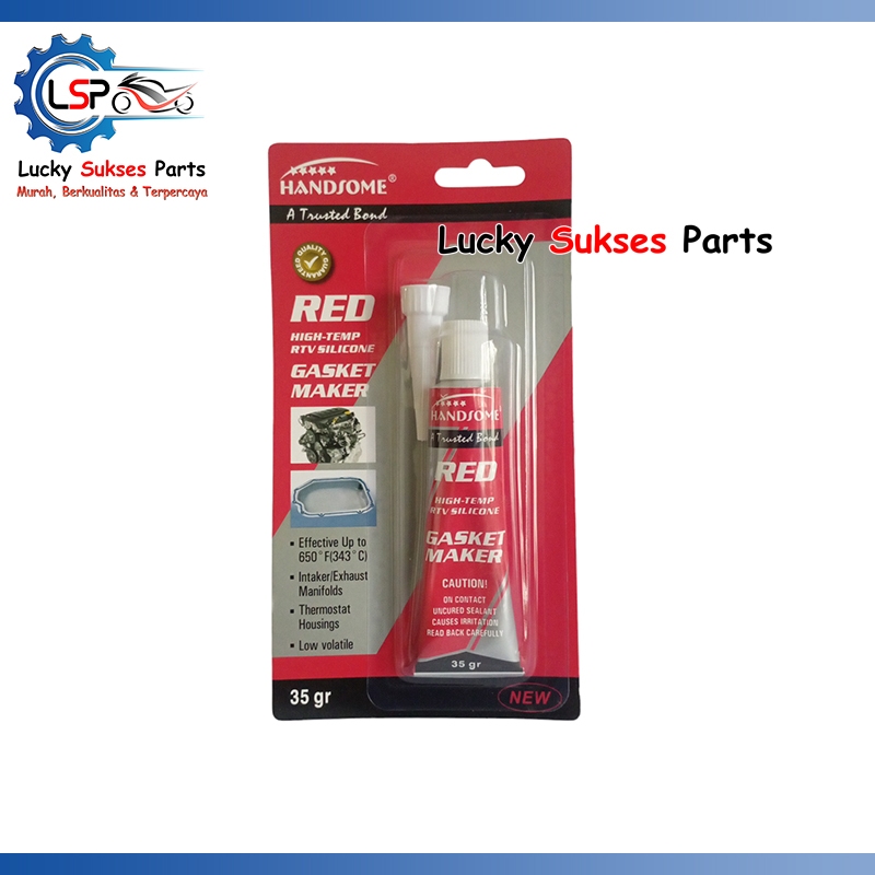 LEM RED SILICONE / LEM SILICONE RED HANDSOME 35GR