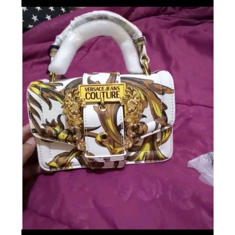 New Original Versace Jeans Couture  "PRINT BAROQUE BAG"