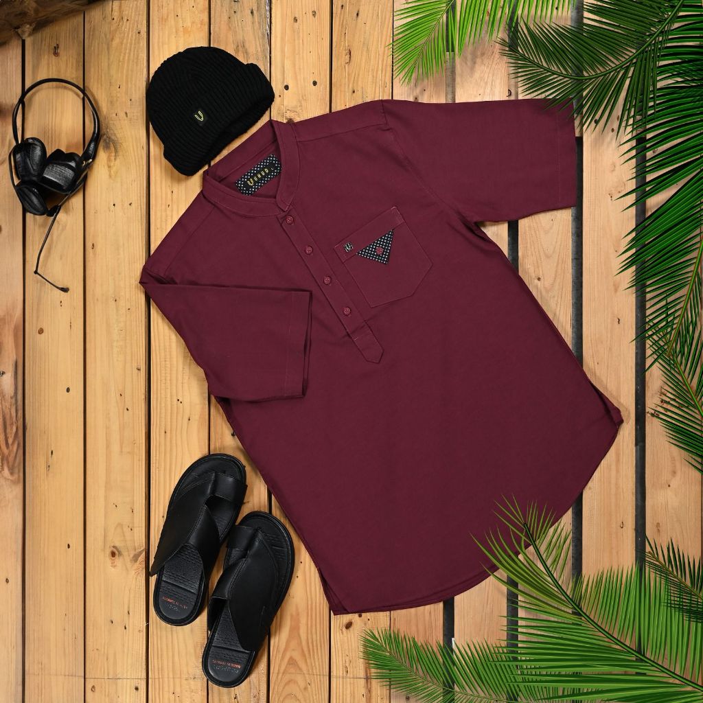 Uhud Kemko Mtf Pocket Lengan Pendek Premium