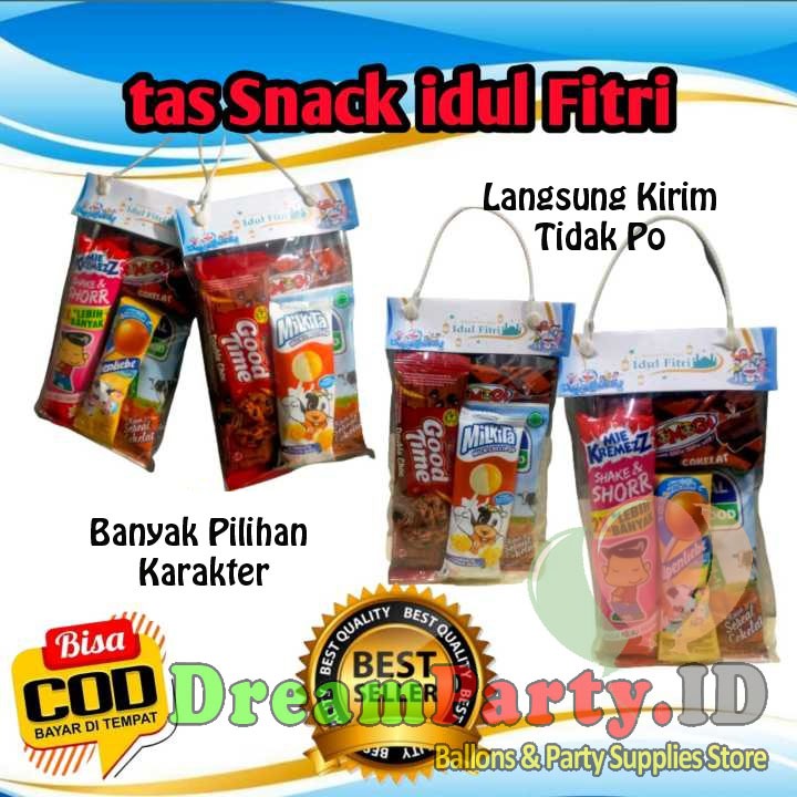 

Plastik Snack Lebaran Idul Fitri 10 PCS /Tersedia Berbagai Ukuran dan Motif Karakter