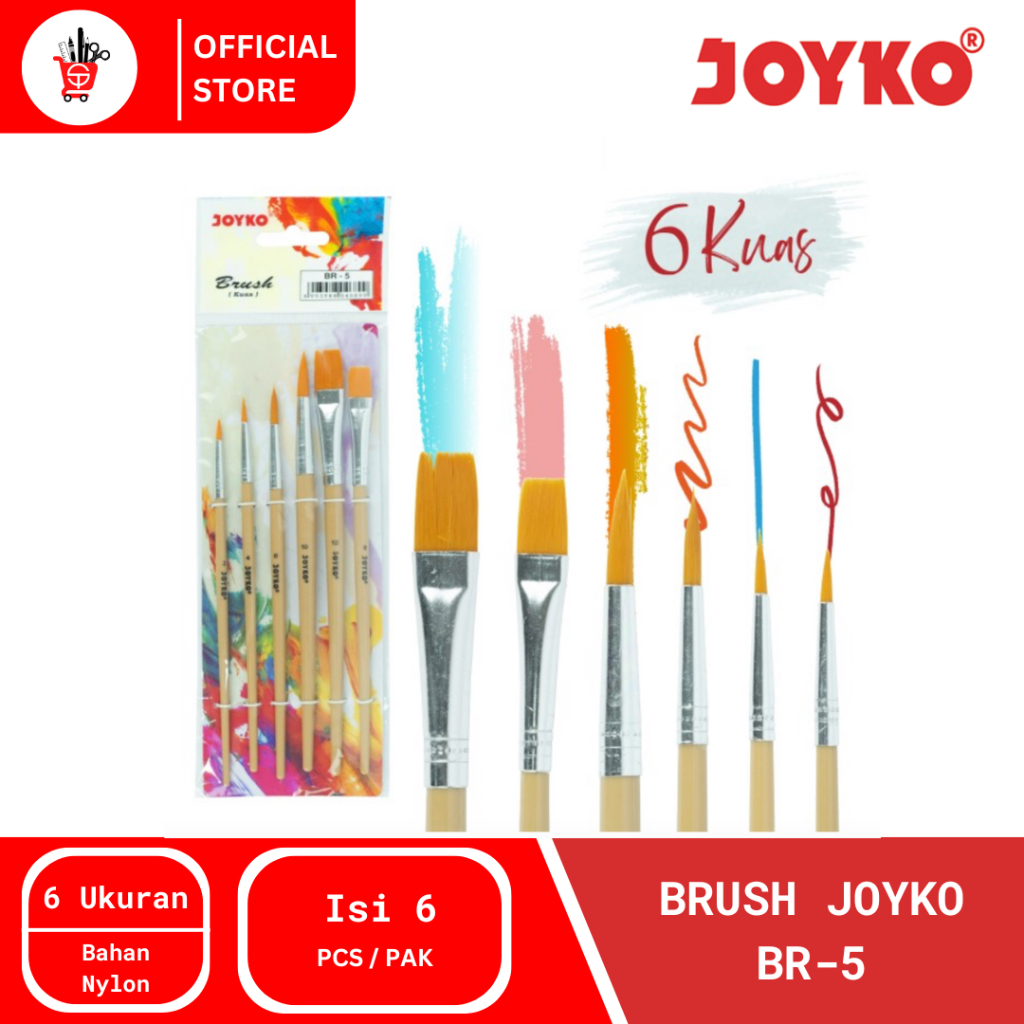 

Paint Brush | Kuas Lukis Joyko BR-5
