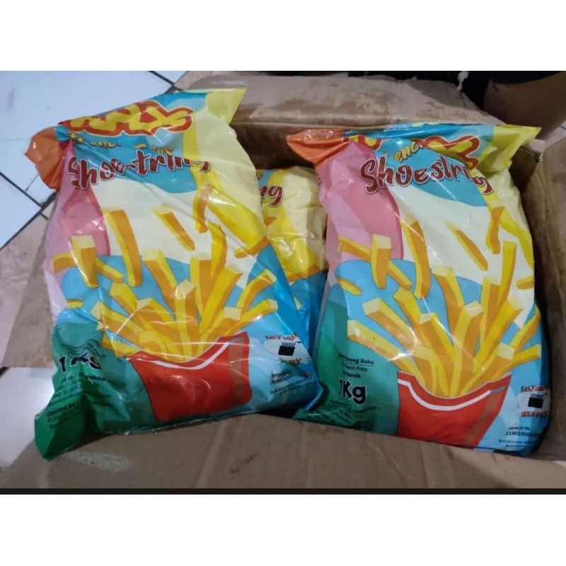 

Kentang frozen MAX kemasan 1kg