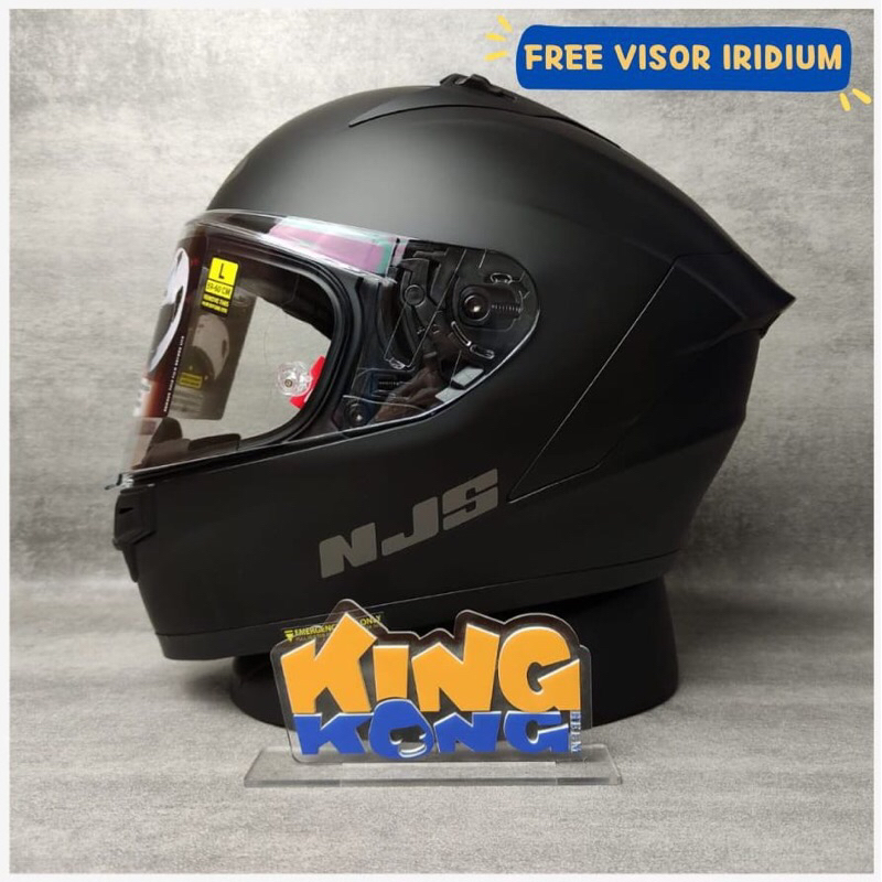 Helm Full Face NJS ZX-1R Solid