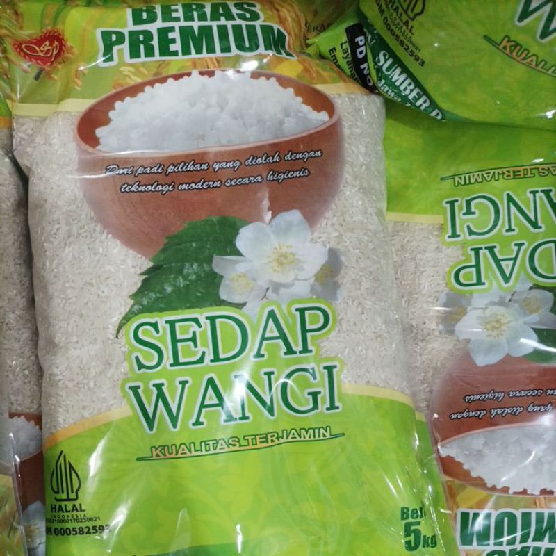 

Beras premium sedap wangi 5 kg