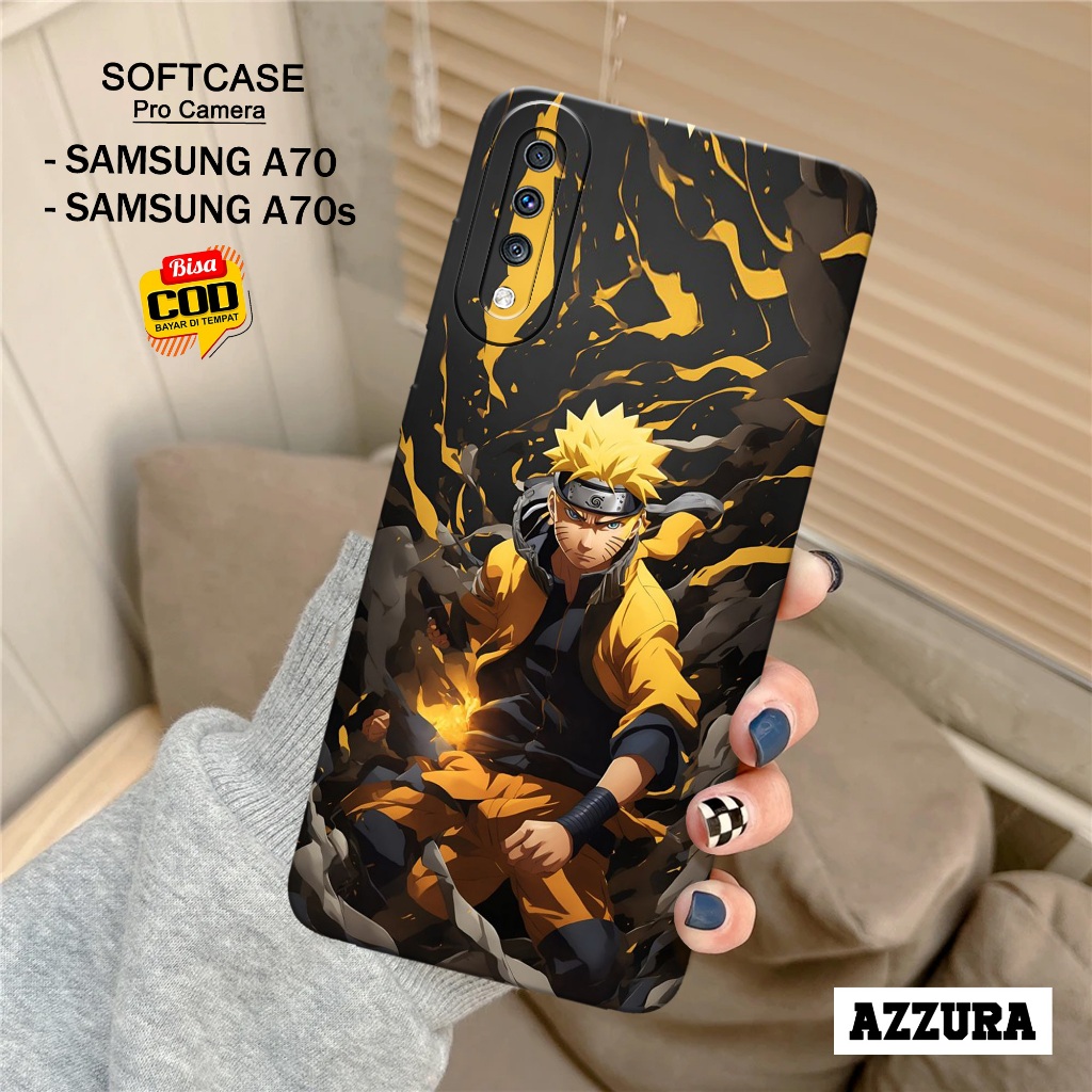 AZZURA - Case Samsung A70 / A70s Terbaru - Fashion Case Anime - Casing Hp Samsung A70 / A70s Terbaru