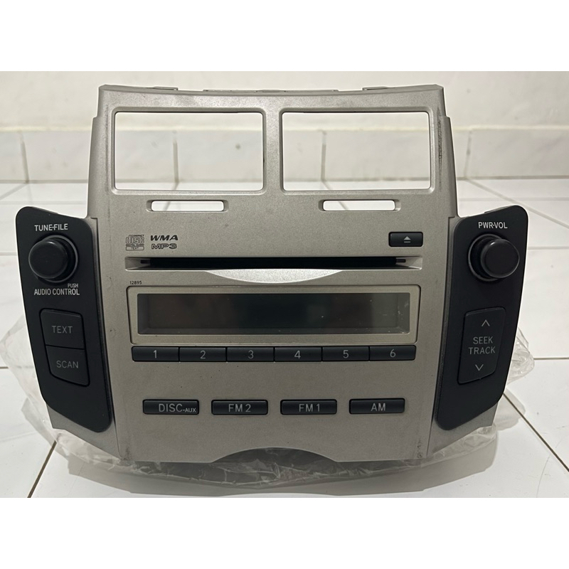Head Unit / Radio Tape Original Copotan Toyota Yaris Bakpao 2012