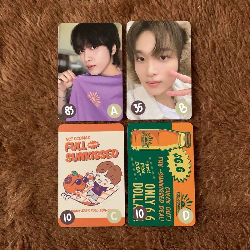 WTS PC Photocard NCT DREAM Haechan CCOMAZ PINK CHRISTMAS