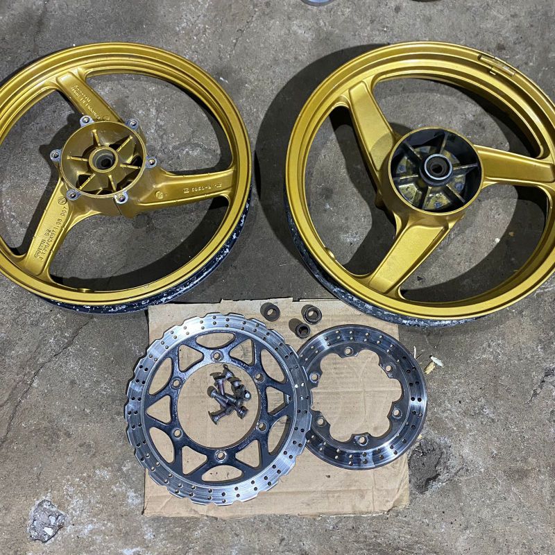 velk ninja rr original velg ninja rr old new velg roda ninja rr old