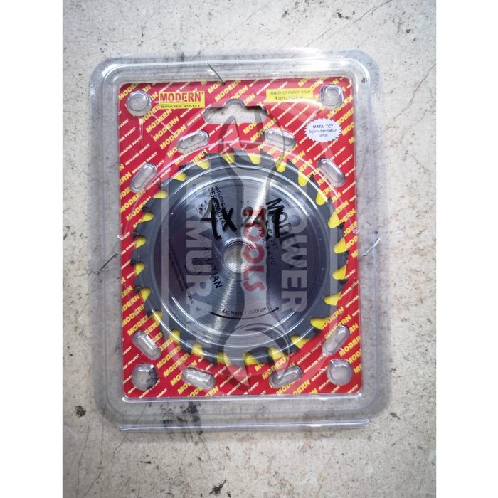 

MATA GERGAJI KAYU MODERN 4"X24T TCT SAW BLADE CIRCULAR SAW MURAH