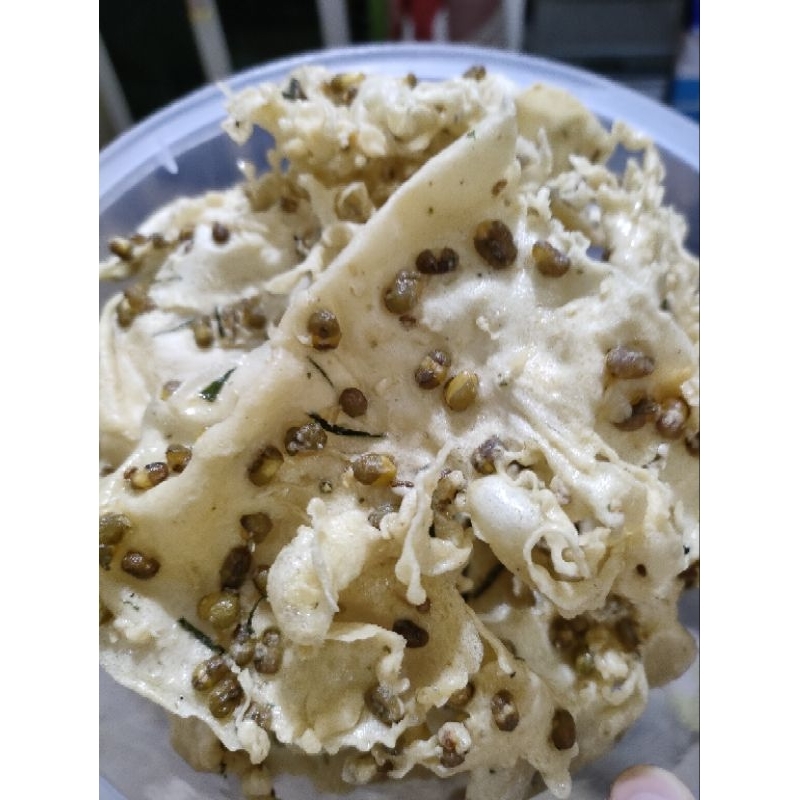 

peyek Kacang ijo