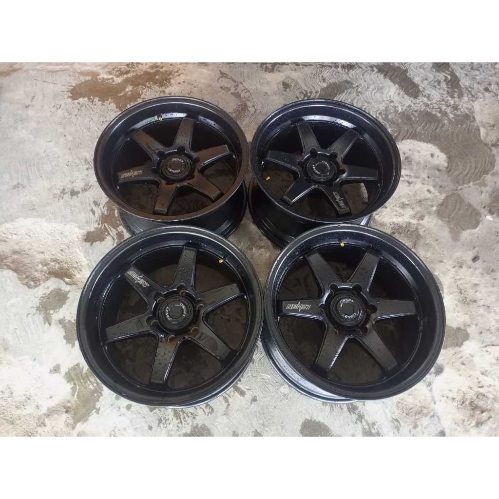 VELG MOBIL BEKAS R18 BAUT 6 LENSO R18X9.5 6X139.7 ET5