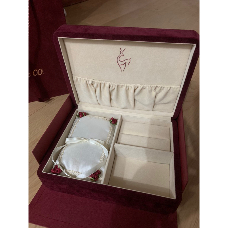 Jual cepat Frank N Co Box perhiasan Wedding Full set