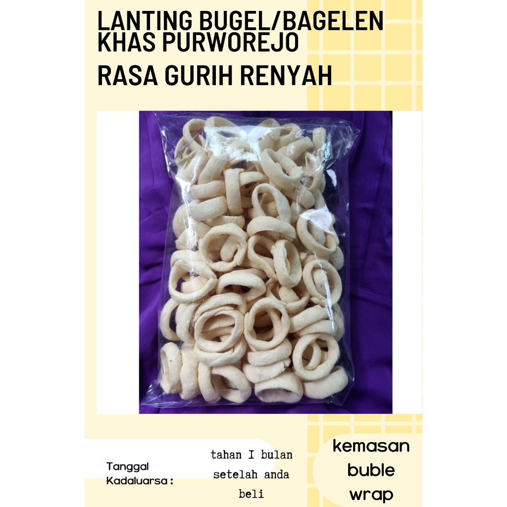 Lanting bugel purworejo bagelen/lanting besar/lanting besar renyah rasa lanting krimpying lanting bu