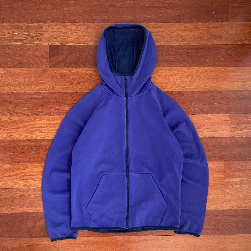 Uniqlo blockteck zip hoodie ( M ) Pria