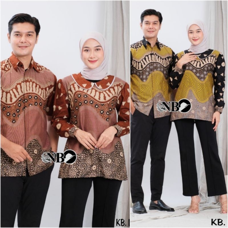 Batik wanita Couple atasan baju batik wanita Terbaru 2024