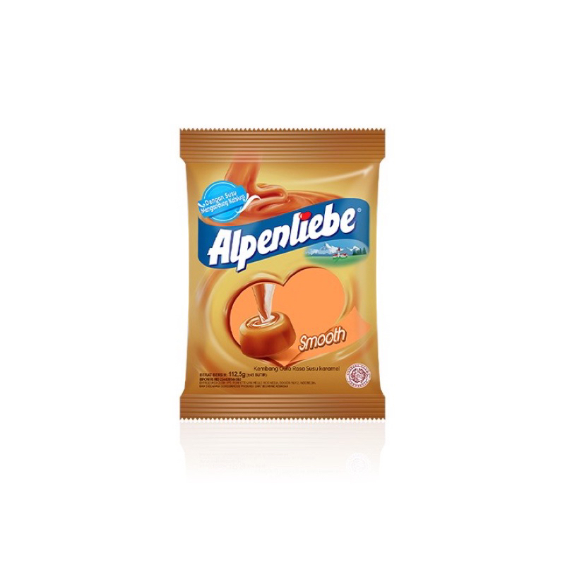 

Alpenliebe Caramel Smooth Pack 112.5g - Permen Karamel Susu