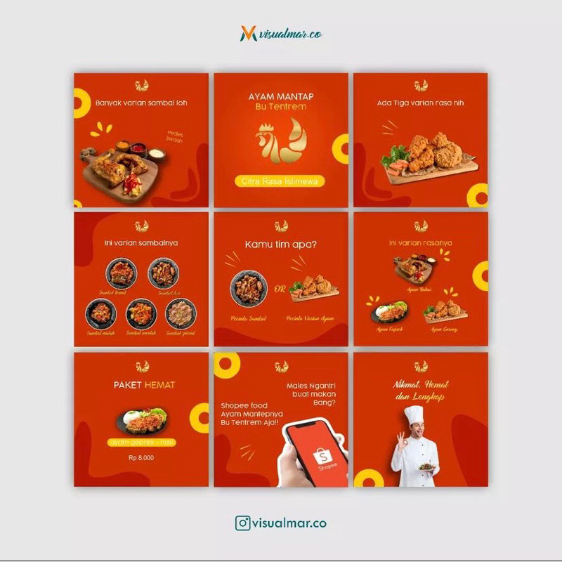 DESAIN FEED INSTAGRAM