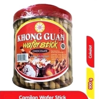 

KHONG GUAN WAFER STICK COKLAT 500GR