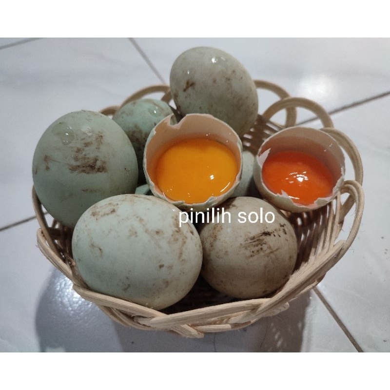 Telur Bebek Mentah Pangon / Telur Bebek Mentah Omega 3