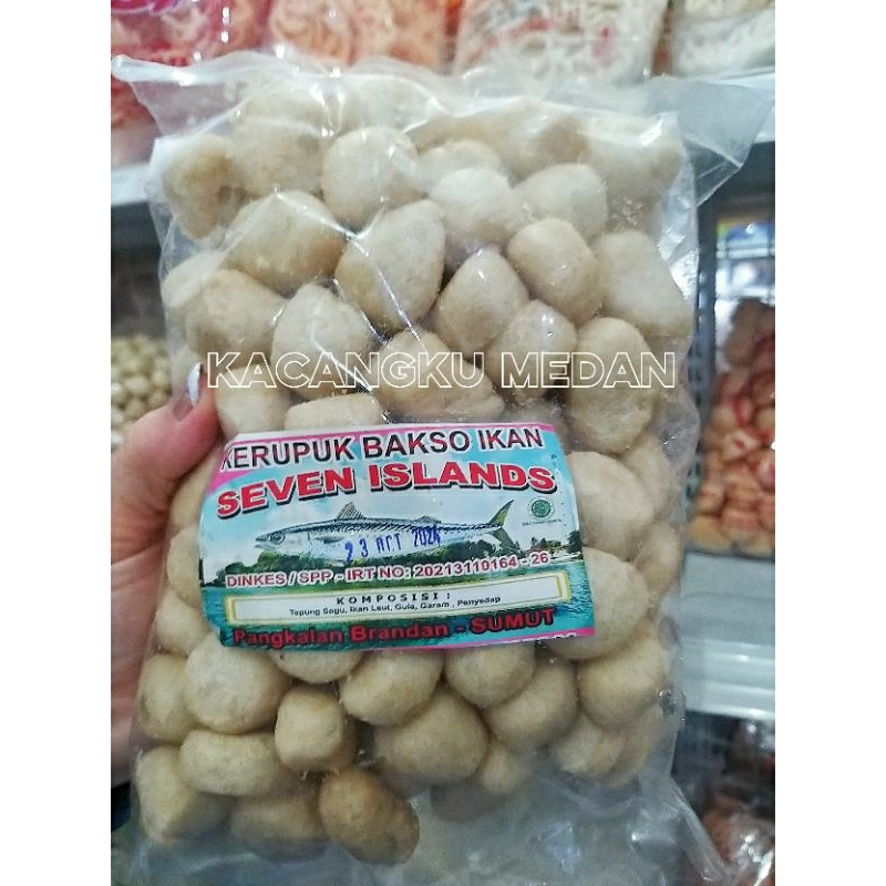 

Kerupuk Ikan merek Seven Islands (200gr) dan kuda laut -Jamin fresh dan New !!!