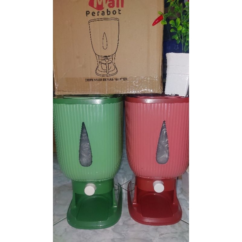 

dispnser beras 10kg murah