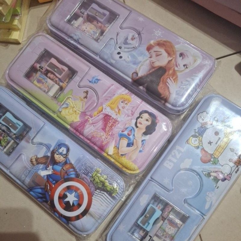 

Kotak pensil set / tempat pensil