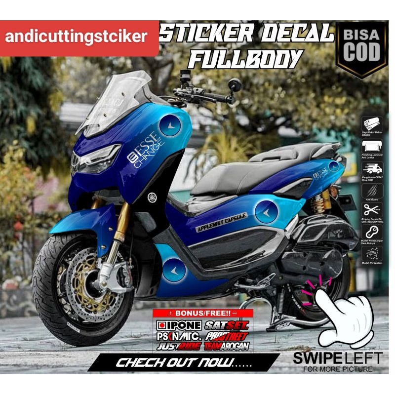 sticker decal fullbody Yamaha nmax all new 155