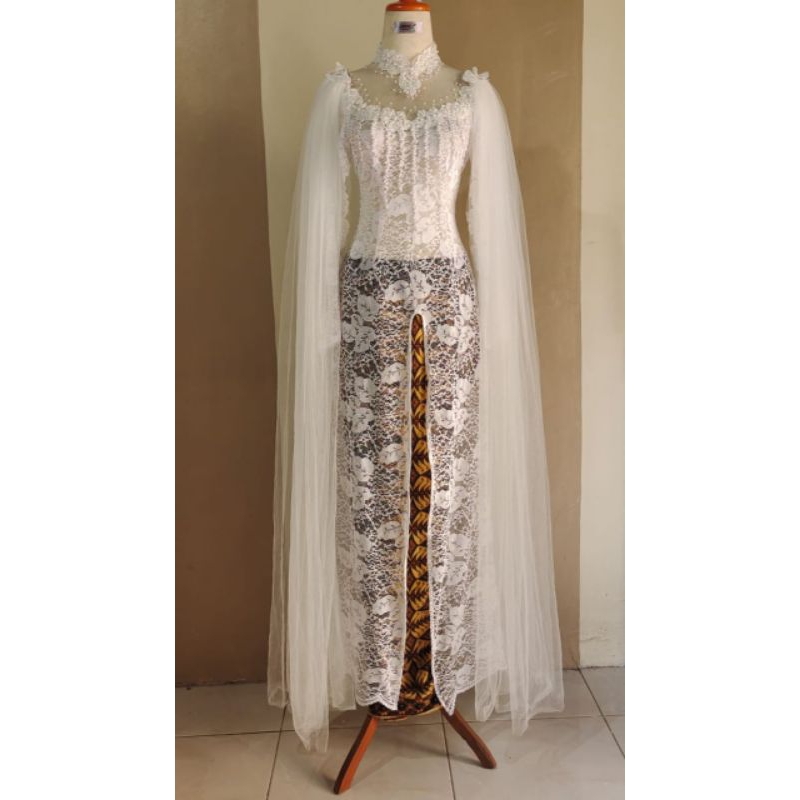 KEBAYA MURAH LEBAY KEBAYA AKAD WEDDING KEBAYA kebaya resepsi kerah sanghay TERMURAH
