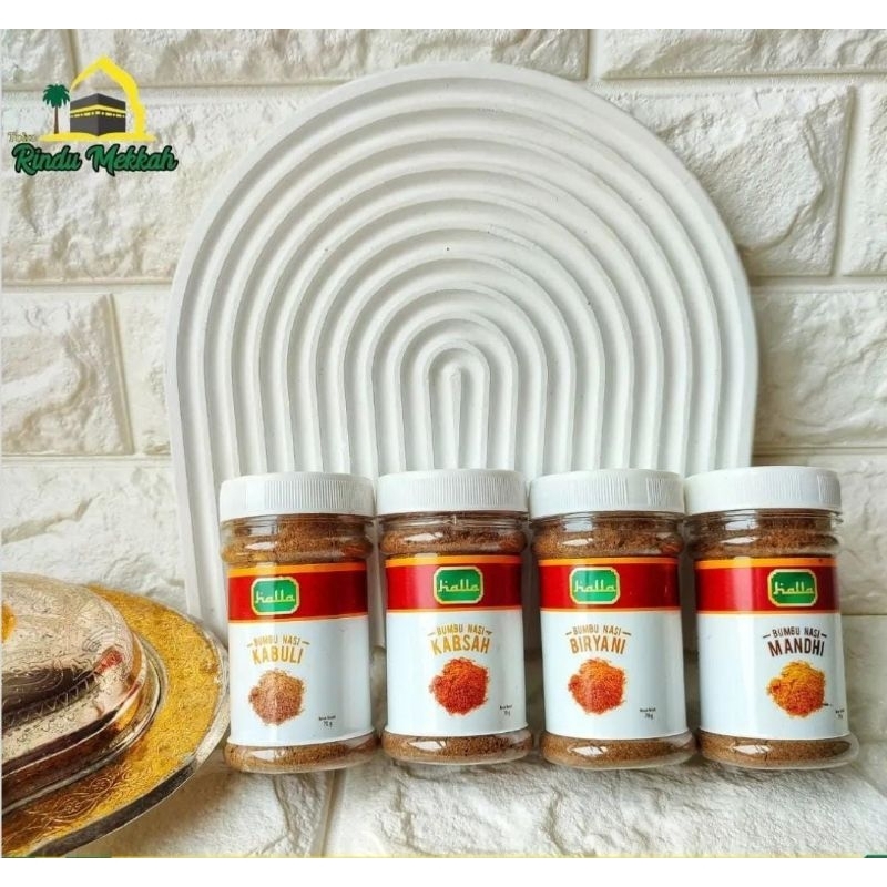 

Bumbu Nasi Khas Timur Tengah Praktis Kemasan Toples
