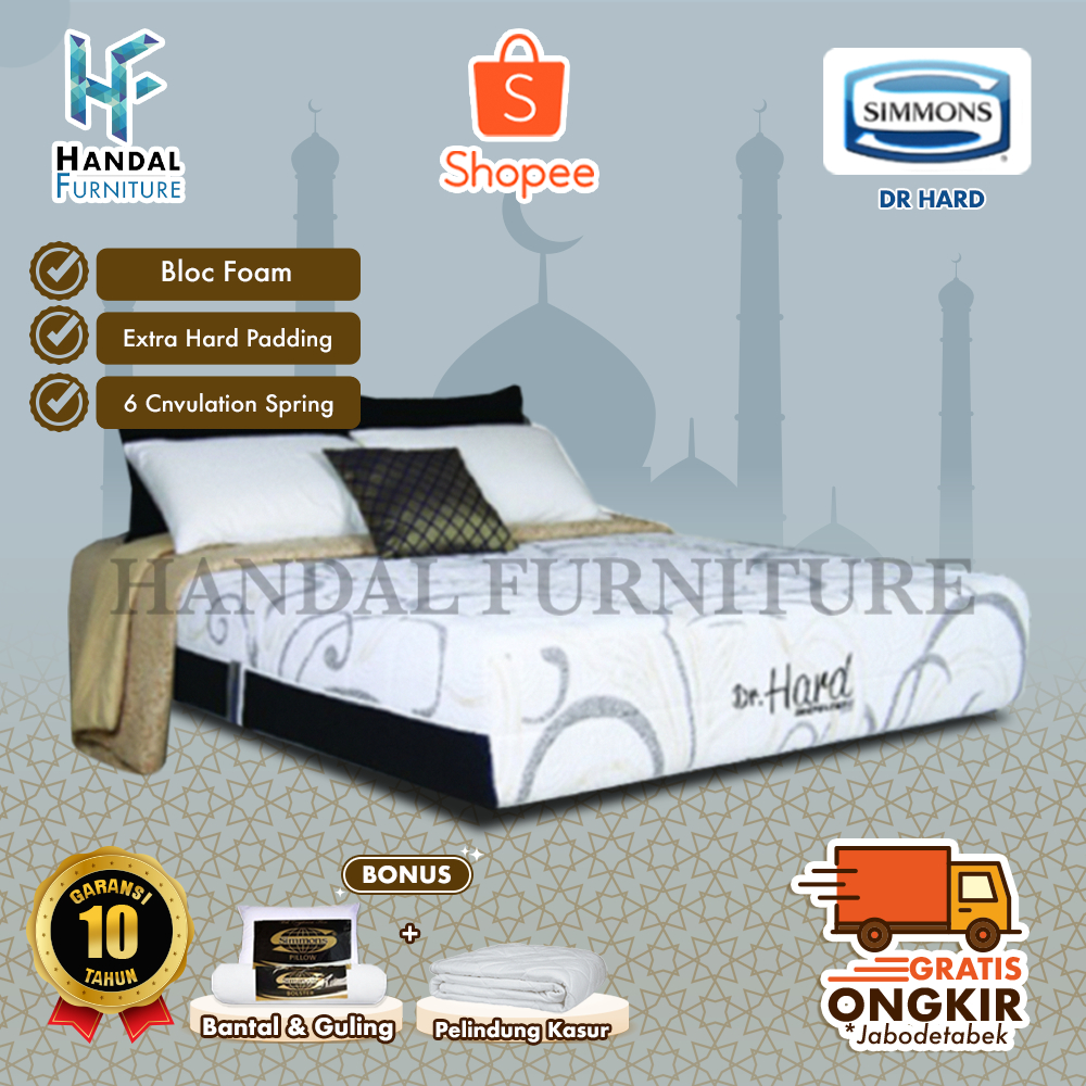 Simmons Hanya Kasur Spring Bed Dr. Hard