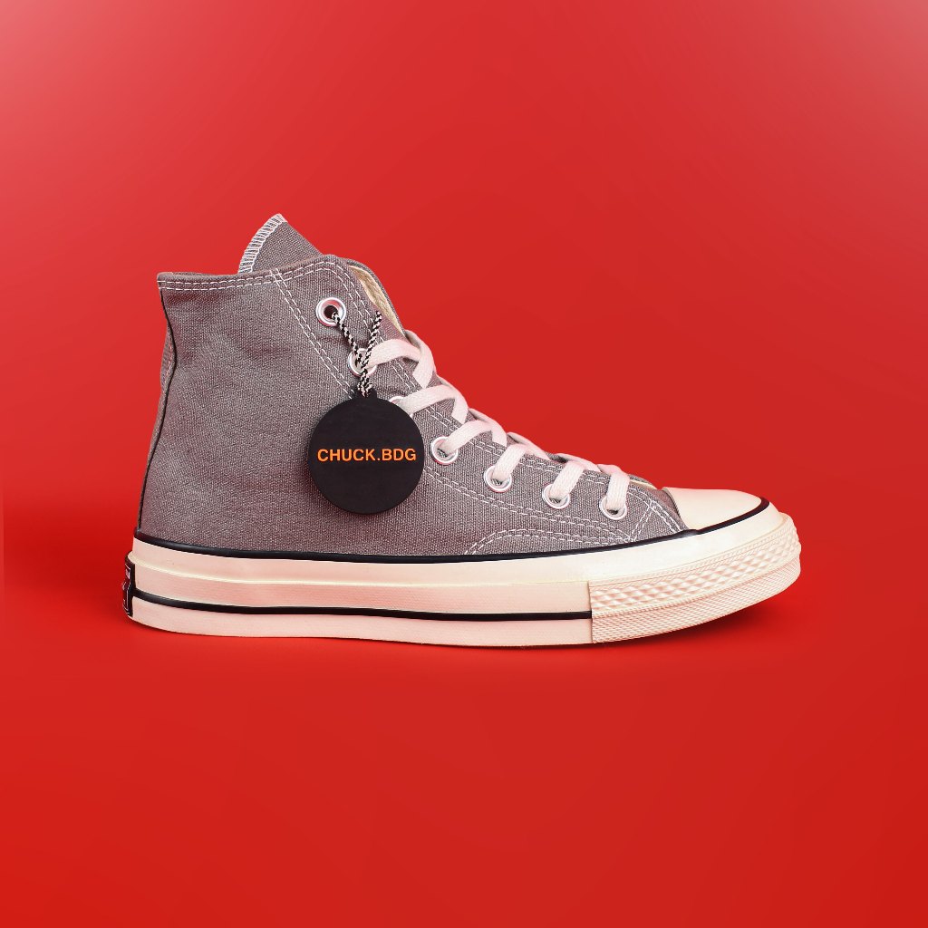 Converse Chuck 70s Grey Egret High 100% Original