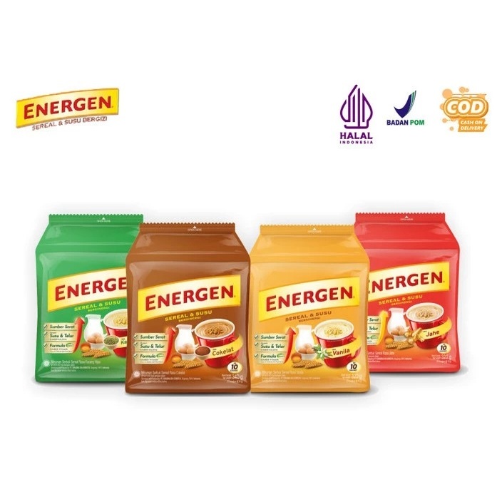 

[Ecer] Energen sereal 32 gram semua varian rasa