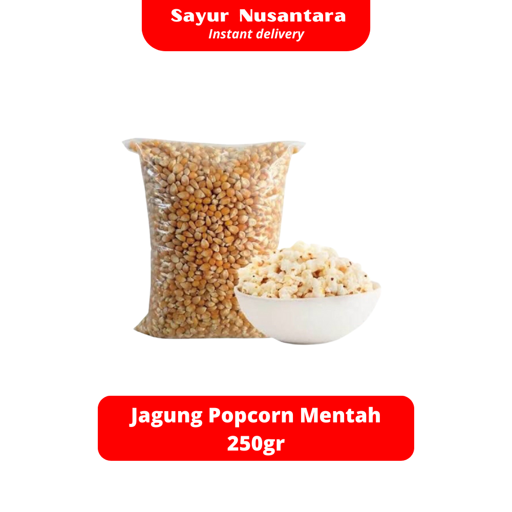 

Jagung Popcorn Mentah 250gr - Sayur Nusantara
