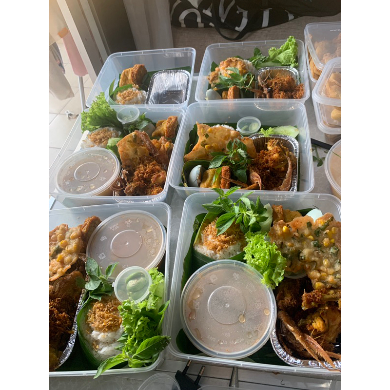 

Nasi Liwetsuper lengkap murah