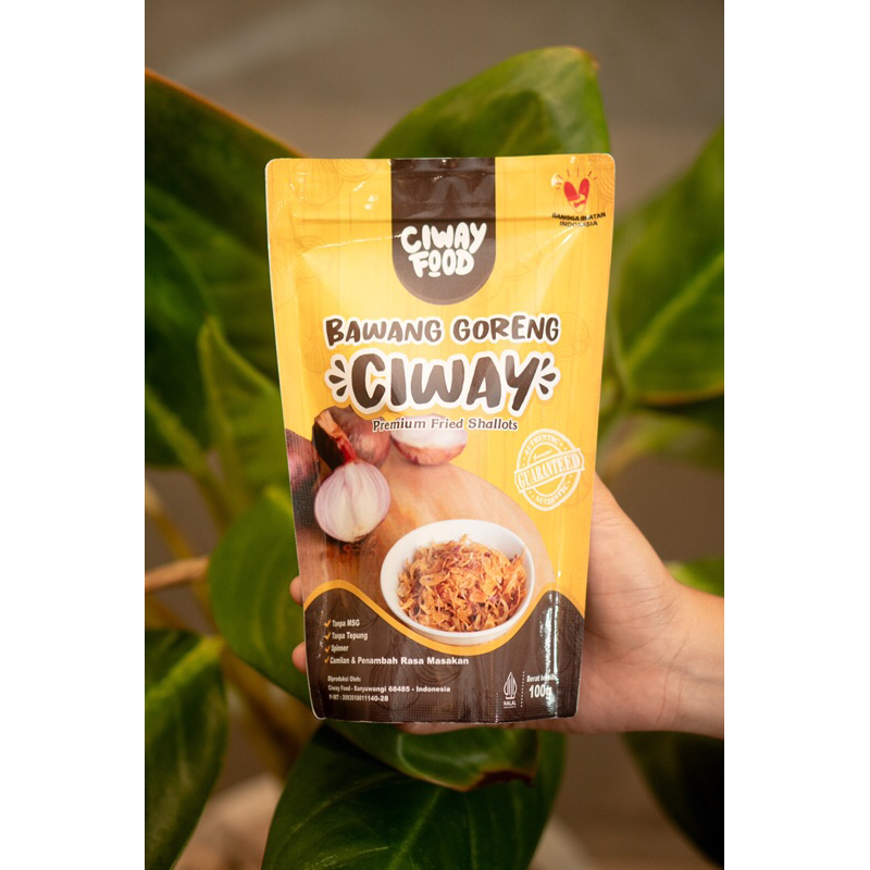 

[NEW PRODUK]Bawang Goreng Ciway 100g - Premium Fried Shallots