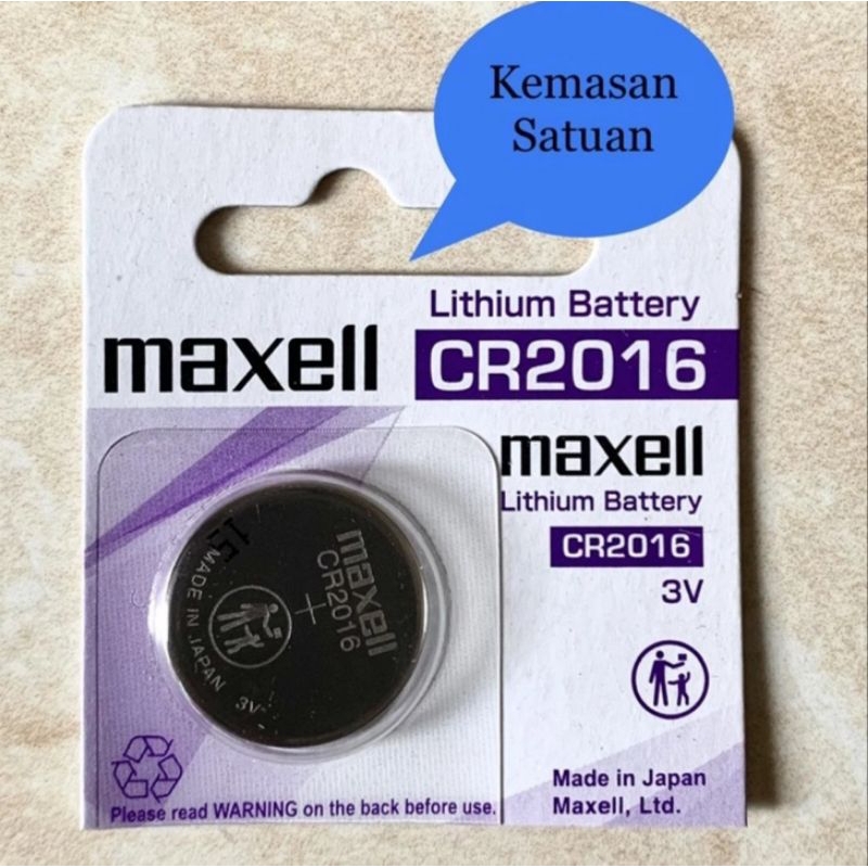 Baterai batre CR2016 CR 2016 Lithium 3V