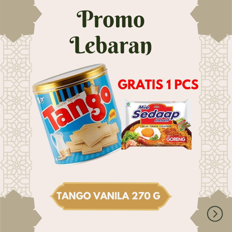 

Tango Wafer Vanila Kaleng 270gr