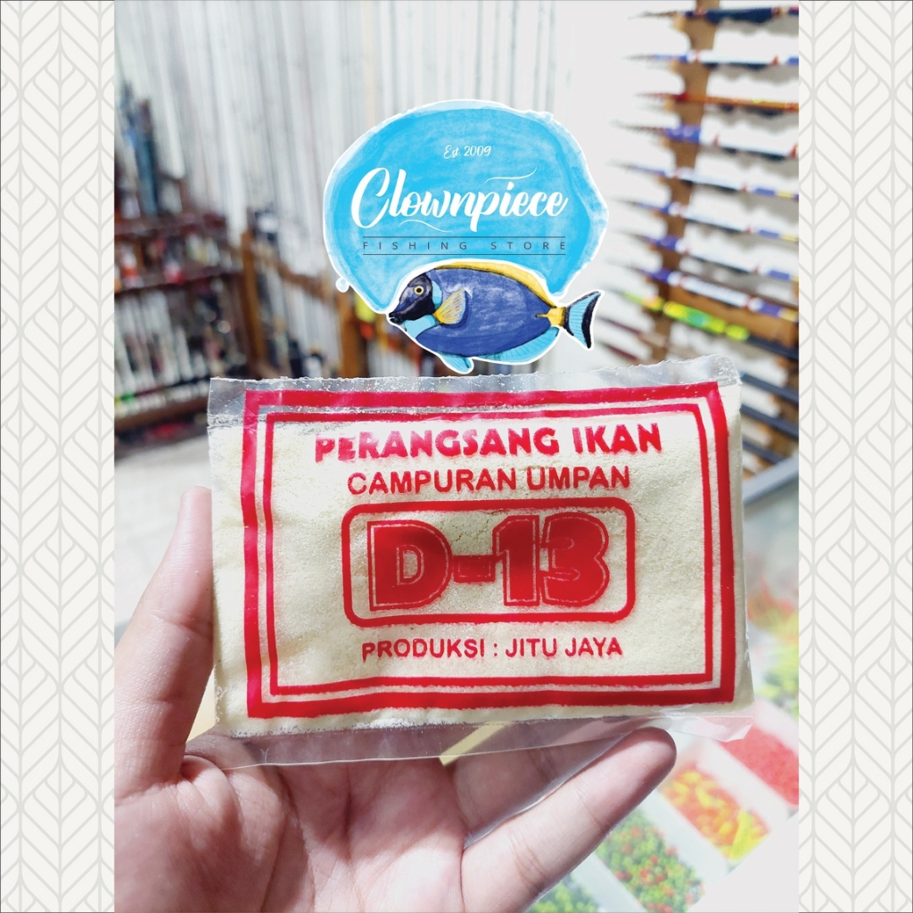 Umpan D-13 / Umpan Perangsang Ikan D-13 / Umpan D-13 Merah / Umpan D-13 Hijau / Umpan D-13 Paten / U