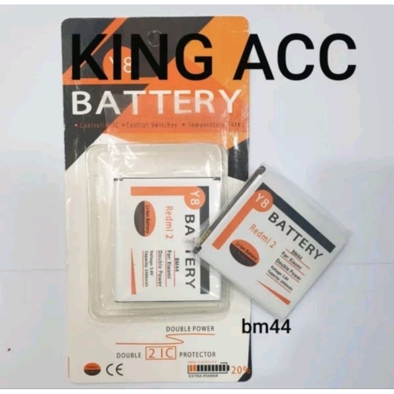 BATERAI BATRE BATERE BATTERY Y8 XIAOMI REDMI 2 BM44 BM-44