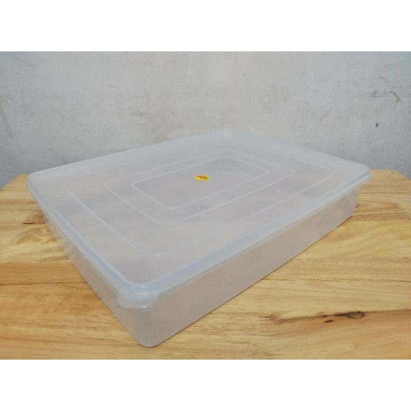 Kotak Donat II GM / Kotak Plastik Transparan / Kotak Penyimpanan Makanan Transparan / Kotak Durian /