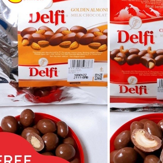 

DELFI CHOCO DRAGESS || DELFI MEDE || DELFI ALMOND || PUSAT GROSIR COKLAT LEBARAN I SILVERQUEEN