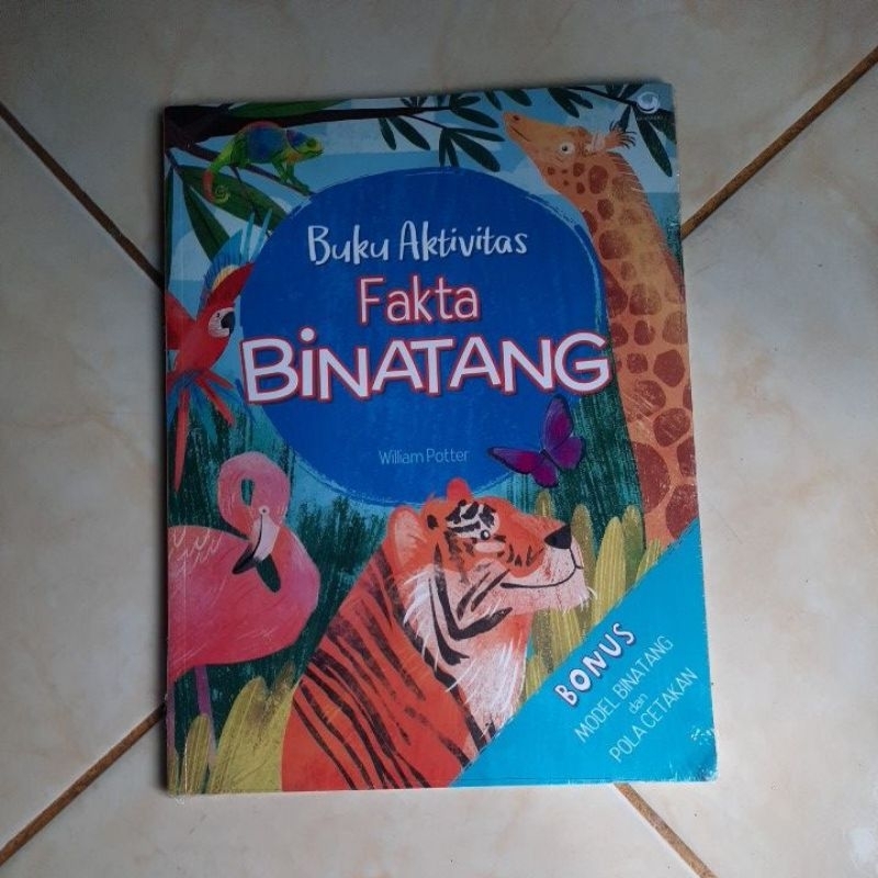 

buku aktivitas fakta binatang