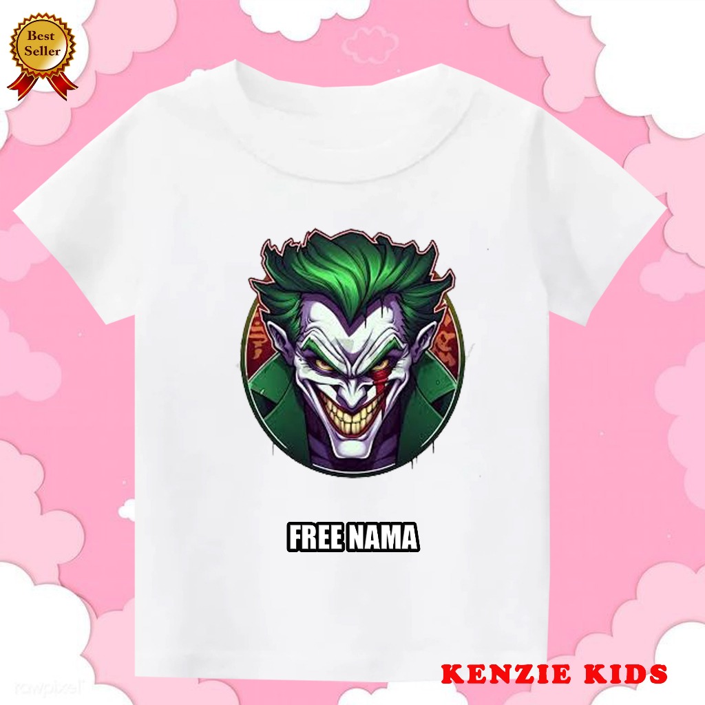 BAJU KAOS ANAK MOTIF JOKER