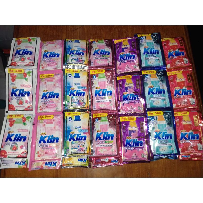 [ 4 RENTENG ] SOKLIN LIQUID CAIR 500 AN