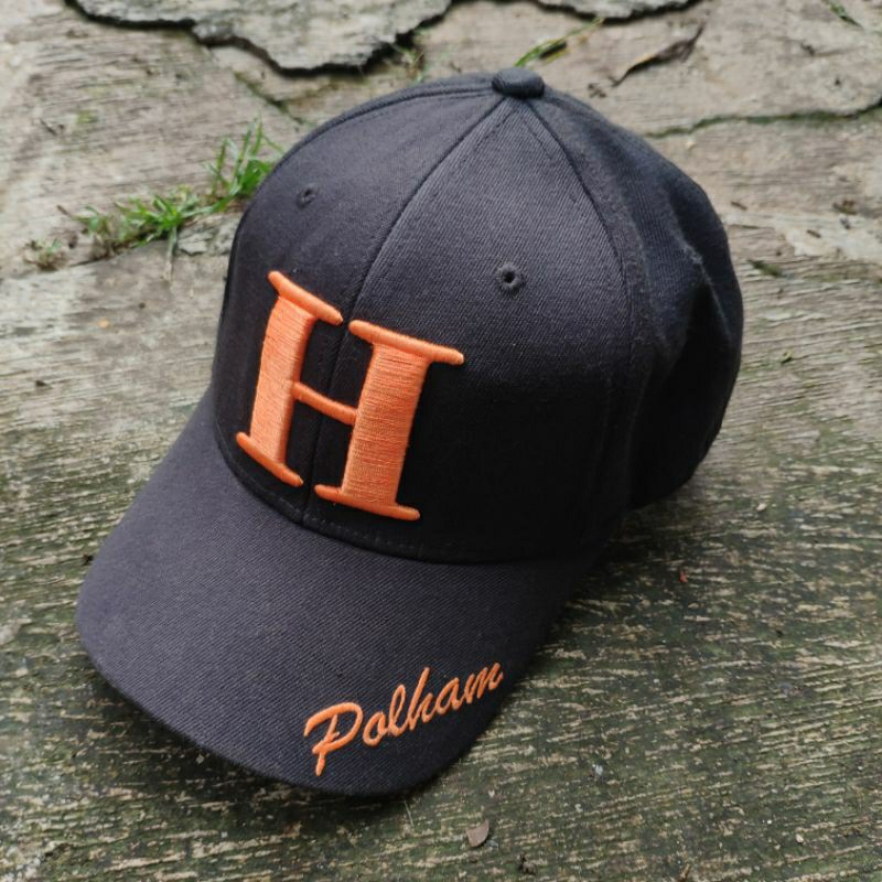 Topi Caps Polham logo H
